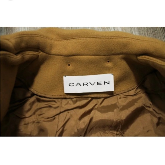 CARVEN ORIGINAL WOOL JACKET COAT WOMAN SIZE 38 / US size Small - Picture 4 of 13